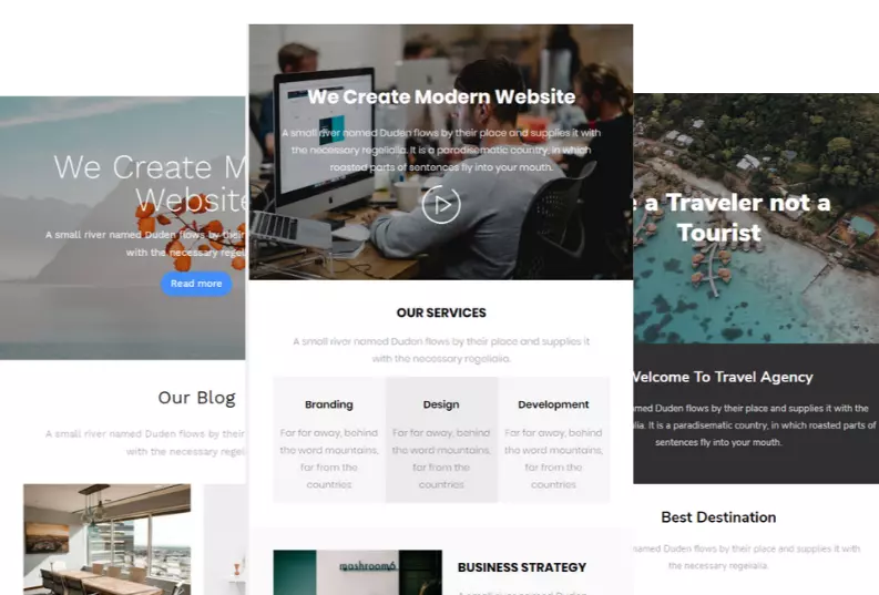 Our Email Template Designs
